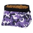 Purple Camo Travel Bowl